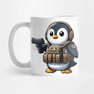 Tactical penguin Mug